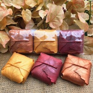 Autumn Leaves Bar Soap Set